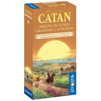 Catan 2025 - dodatak za 5/6 igrača Gradovi i vitezovi